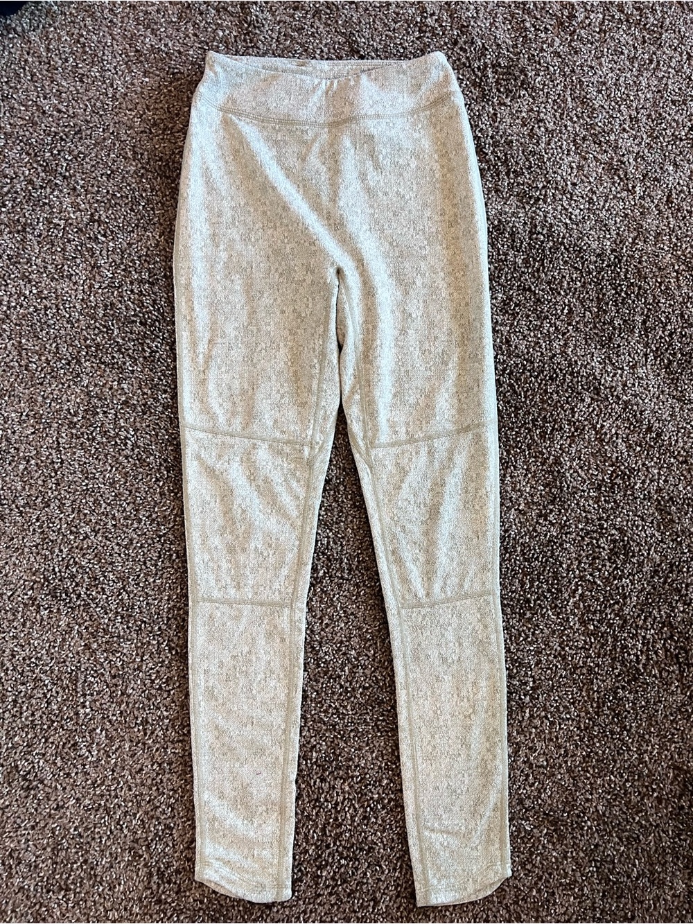 Gymshark Cream/Tan High-Waist Women's Leggings